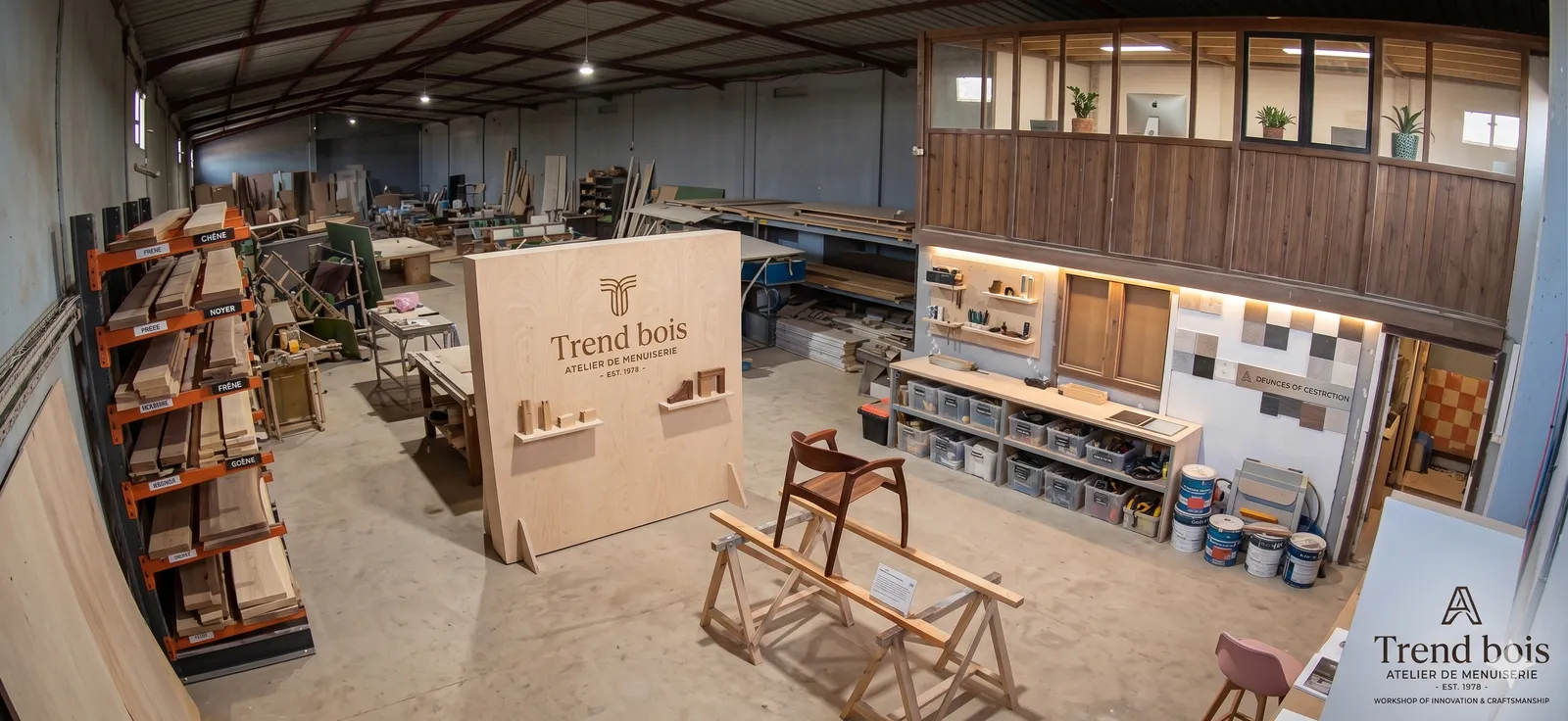 Atelier Trend Bois — Menuiserie haut de gamme Maroc