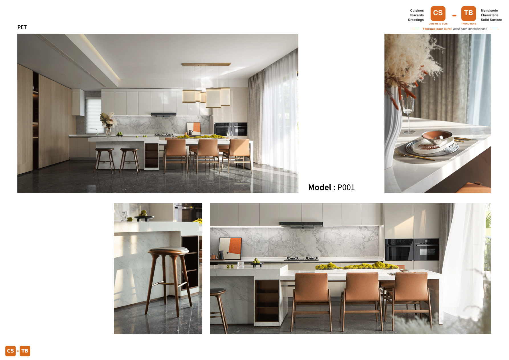 Cuisine equipee Trend Bois Maroc