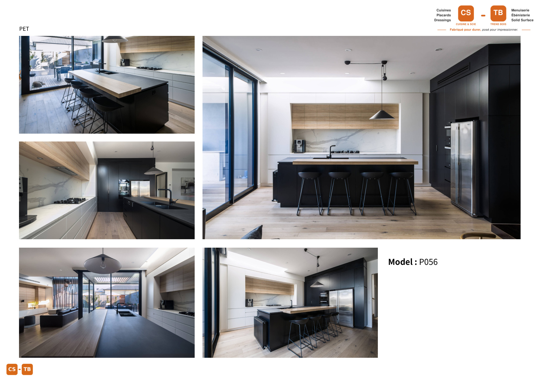 Cuisine equipee Trend Bois Maroc