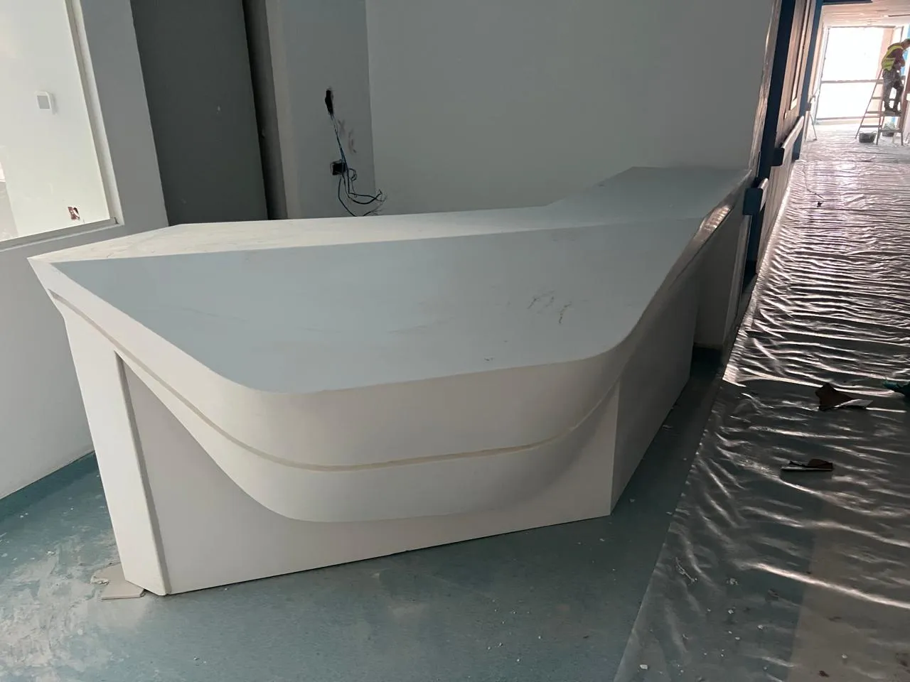 Corian solid-surface counter — Trend Bois Morocco